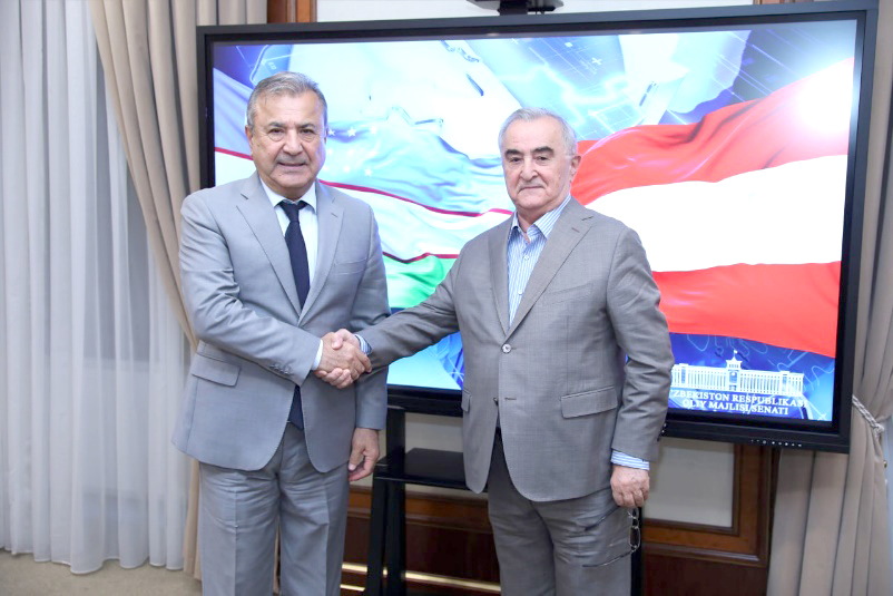 Содик Сафоев встретился с почетным консулом Узбекистана в Австрии