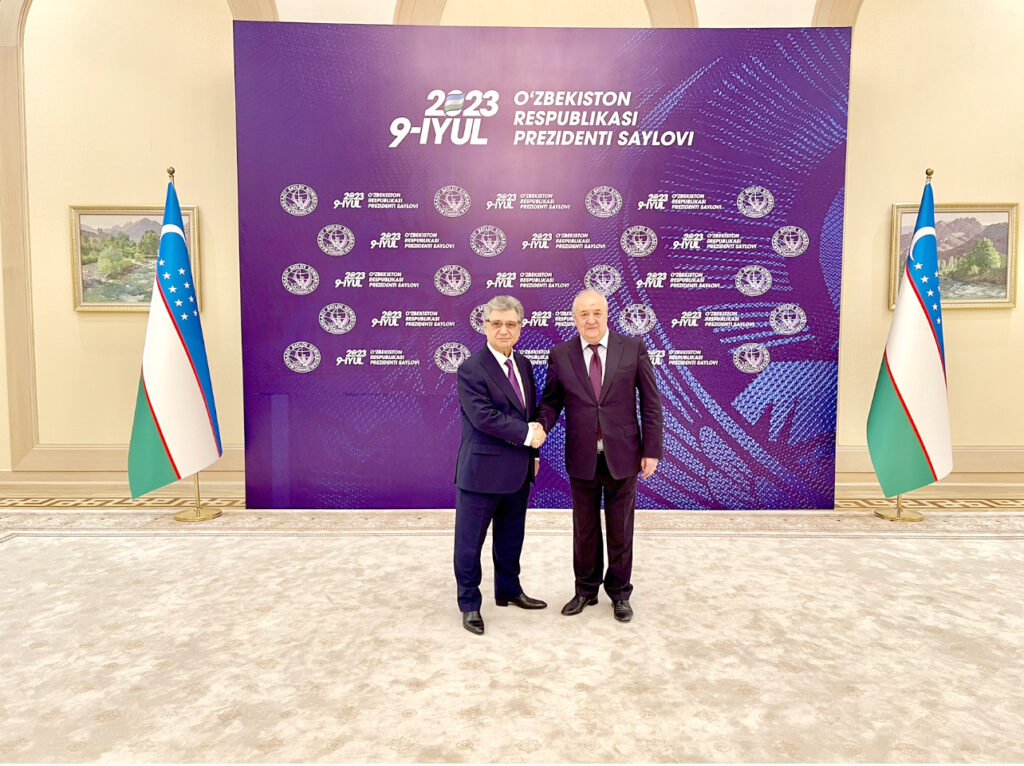 Б. Э. Кандов встретился с А. Х. Камиловым