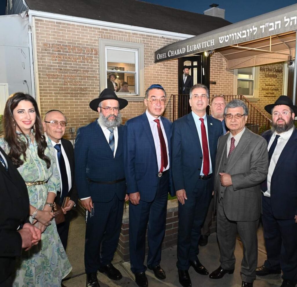 Министр иностранных дел Израиля Эли Коэн почтил память Ребе Любавичского