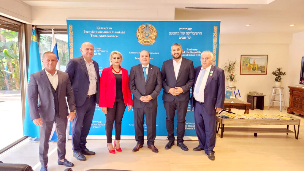 Прием в посольстве Казахстана