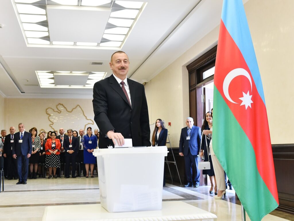 Azerbaijan Reelects Aliyev in Landslide Victory