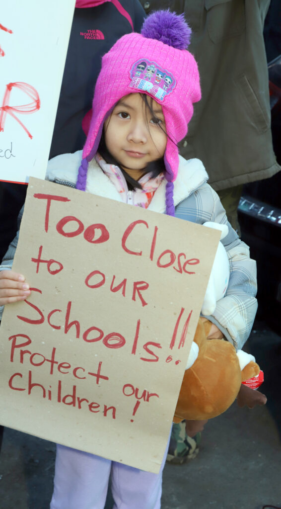 Жители Рего-парк против