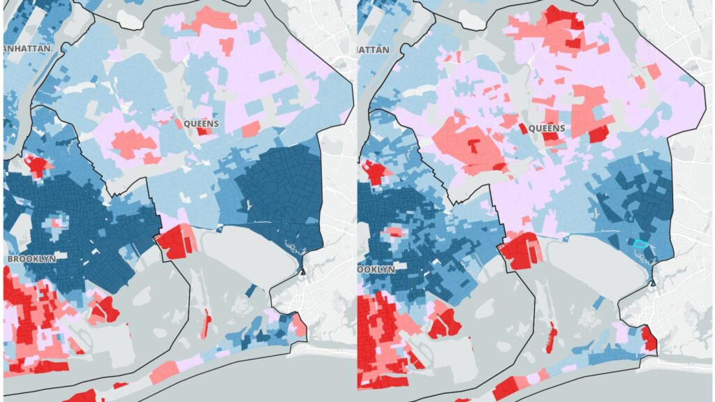 SEEING RED: Trump’s Surprising (?) Gains in His Deep-Blue Home Borough
