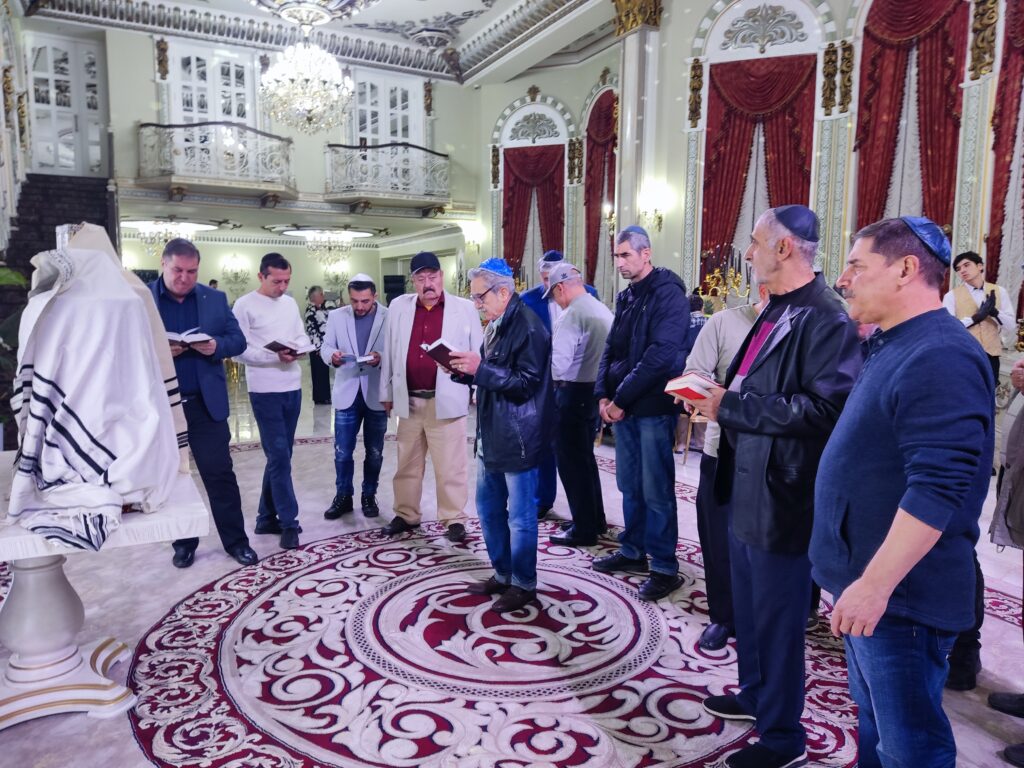 Симхат Тора в Самарканде