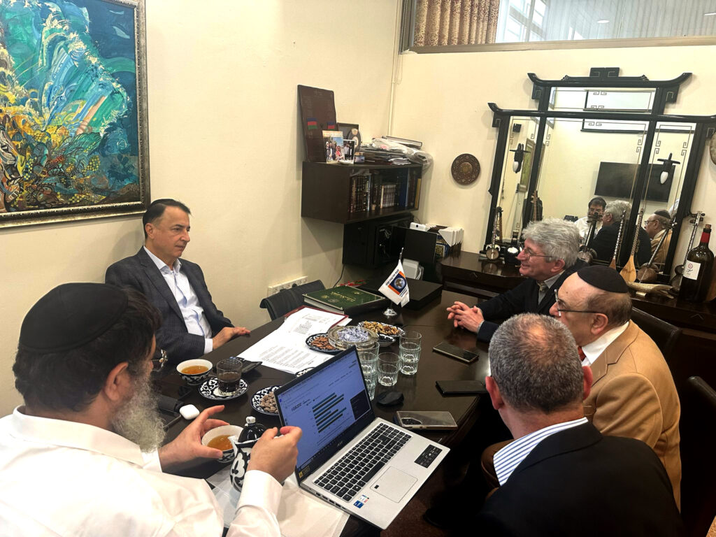 Совещание рабочей группы по проведению всеобщей переписи бухарских евреев