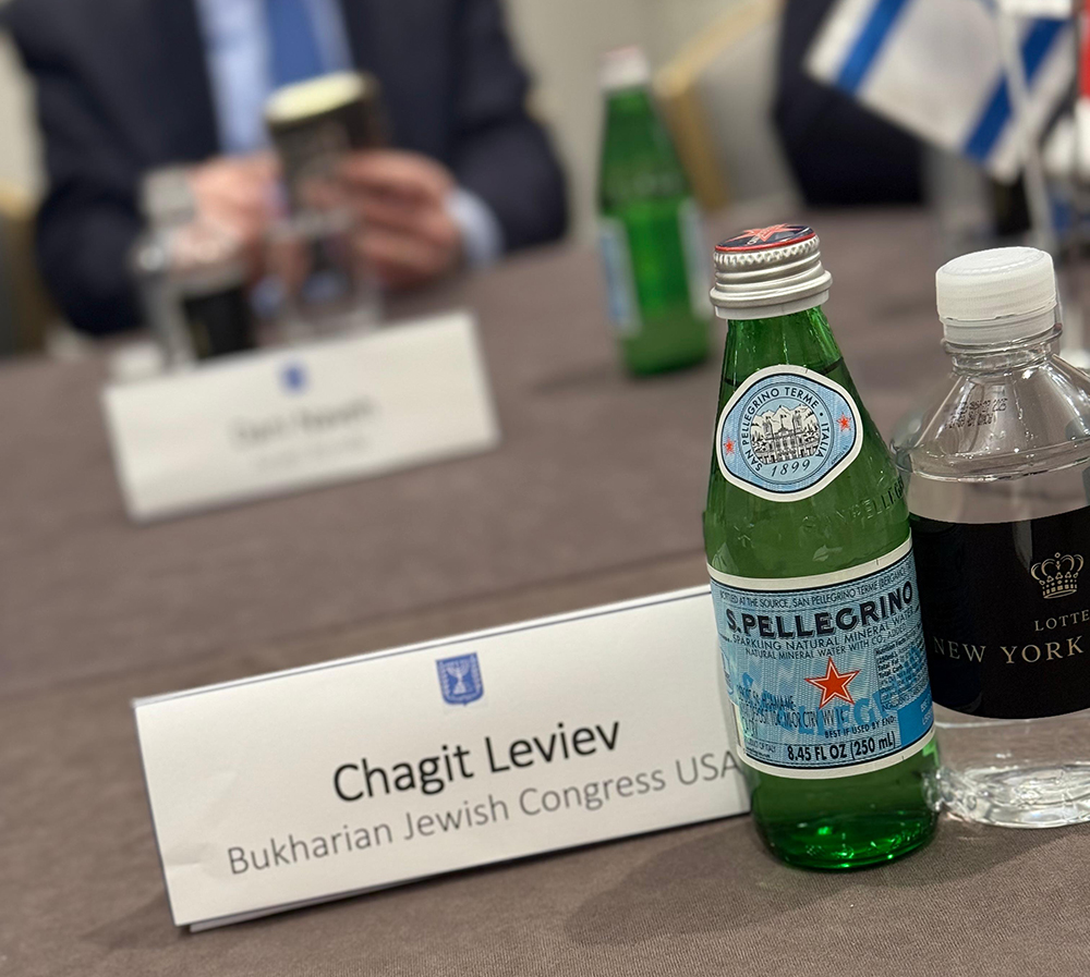 Israeli Foreign Minister Sa'ar Meets Jewish Leaders in New York