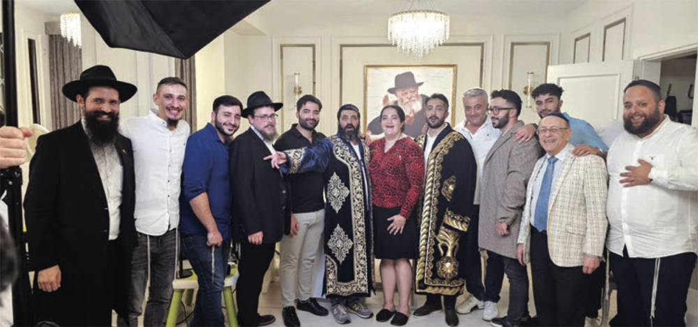 Раввин Пинто посетилбар-мицву в Центре бухарских евреев