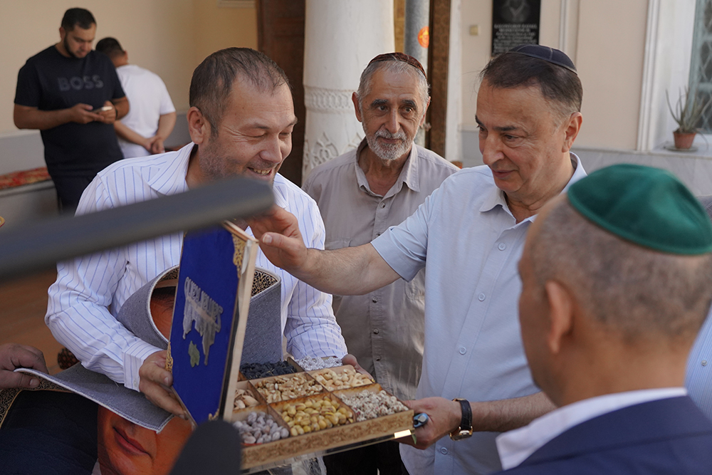 Визит Леви Леваева в Узбекистан