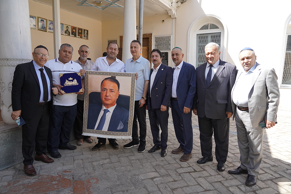 Визит Леви Леваева в Узбекистан