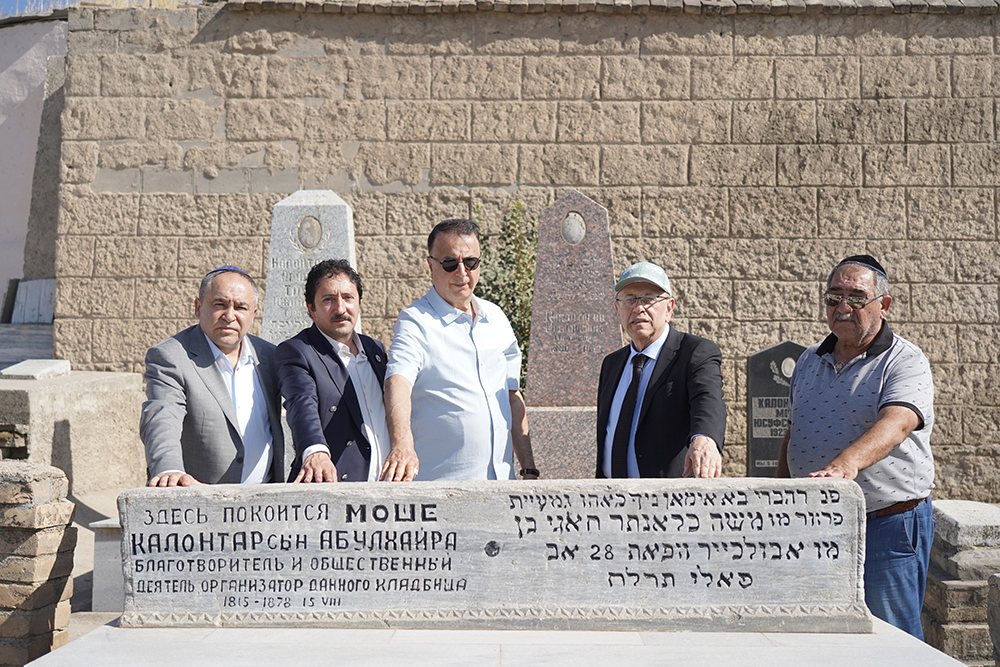 Визит Леви Леваева в Узбекистан