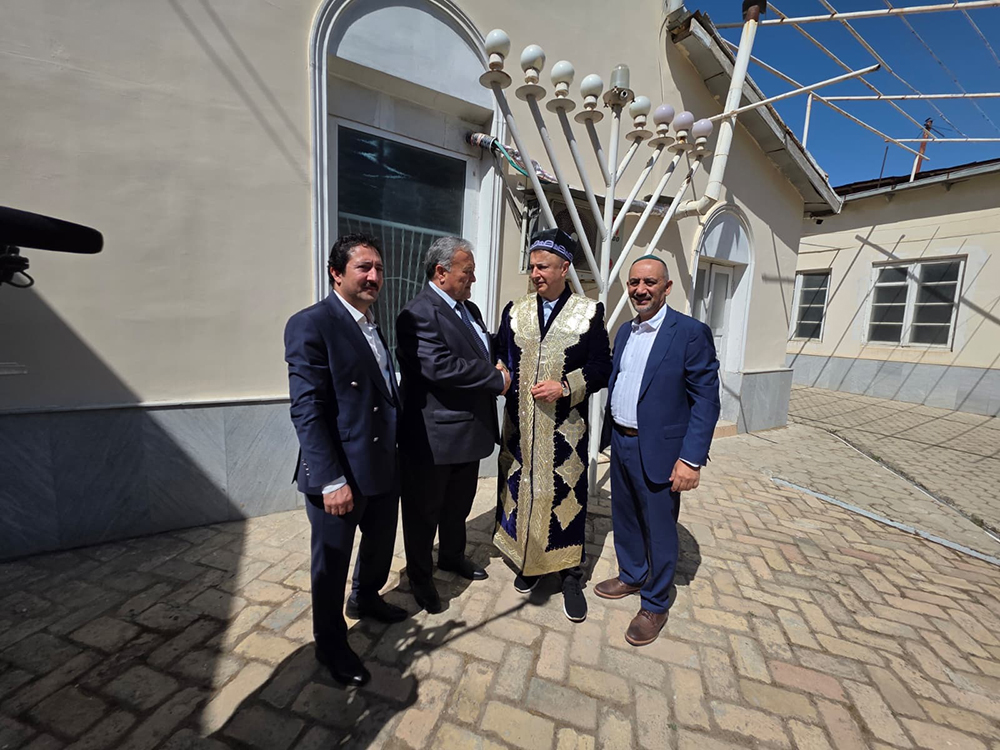 Визит Леви Леваева в Узбекистан