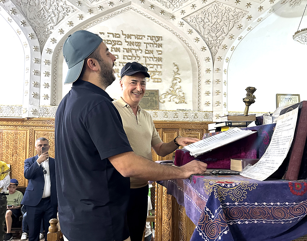 Леви Леваев в Самарканде