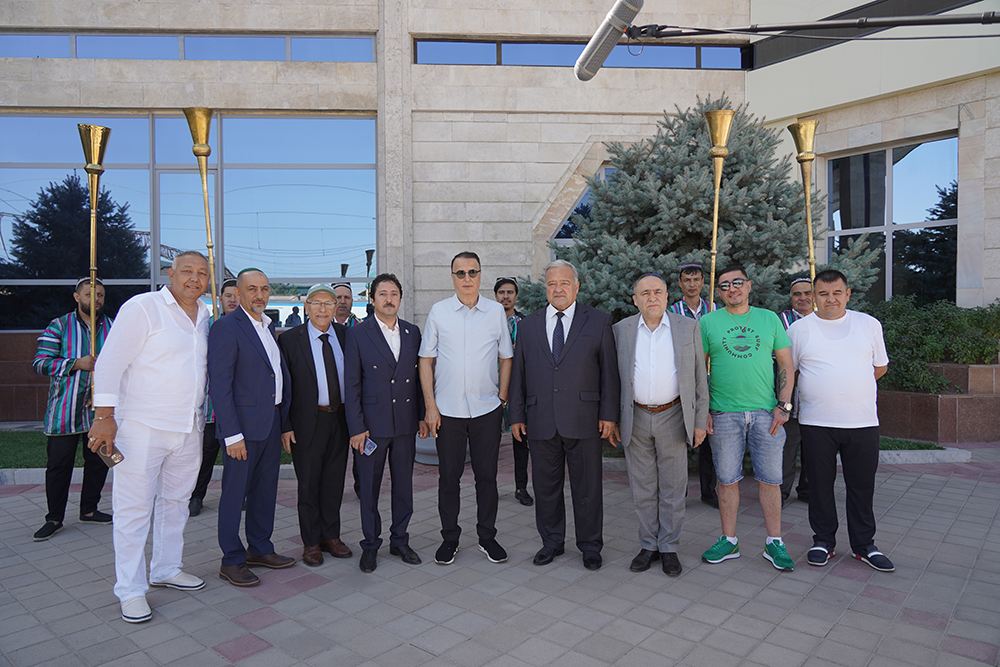 Визит Леви Леваева в Узбекистан