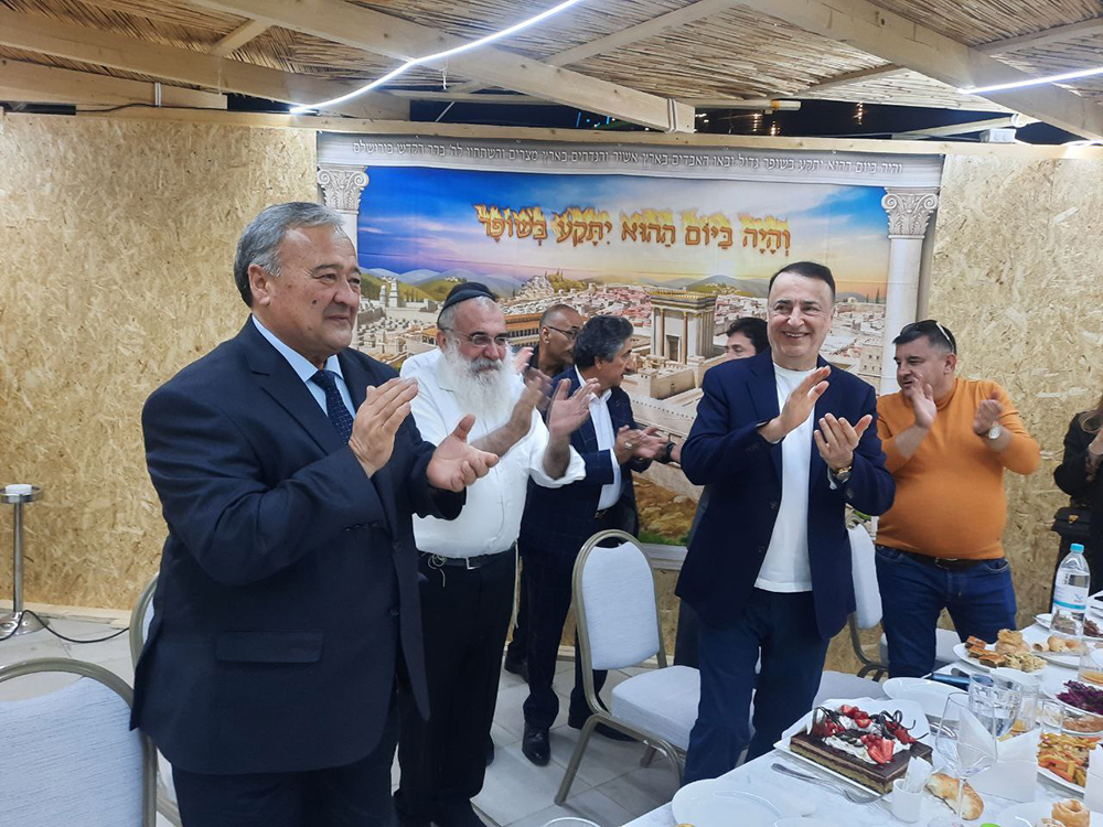 Леви Леваев в Самарканде